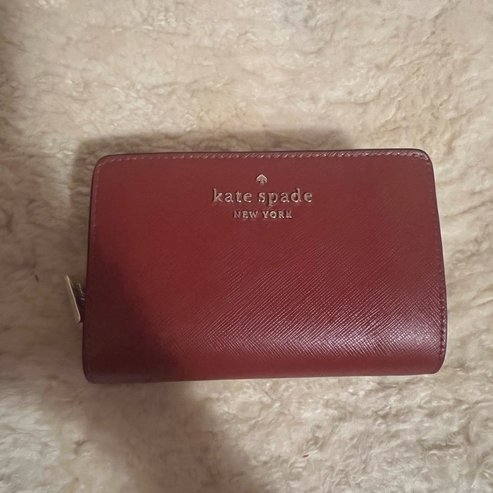 Burgundy Kate Spade wallet